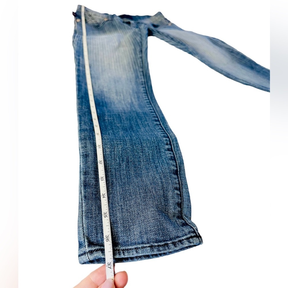 Rock & Republic Low Rise Light Wash Skinny Jeans Size 4 - Picture 8 of 9